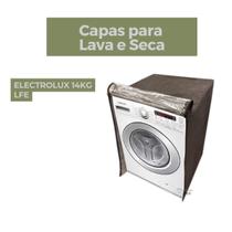 Capa lava e seca electrolux 14kg lfe transparente flex