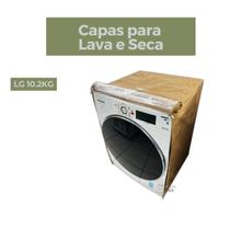 Capa lava e seca lg 10.2kg transparente flex