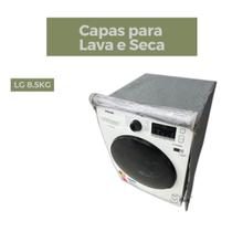 Capa lava e seca lg 8.5kg transparente flex