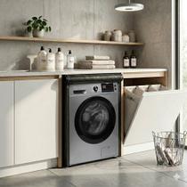 Capa Lava E Seca Midea Storm 11kg Abertura Com Ziper Forrada Impermeável
