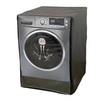Capa Lava e Seca Midea Storm Wash 11kg LSD11 Zíper Transparente Preta