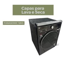 Capa lava e seca panasonic 12kg transparente flex