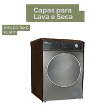 Capa lava e seca philco 10kg pls11t transparente flex