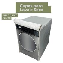 Capa lava e seca philco 12kg pls12b impermeável flex