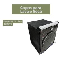 Capa lava e seca samsung 10.2kg qdrive impermeável flex