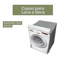 Capa lava e seca samsung 13kg wd136 impermeável flex