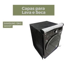 Capa lava e seca samsung 13kg wd13t impermeável flex - Capas Flex