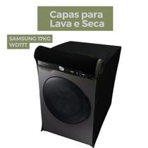 Capa lava e seca samsung 17kg wd17t smart impermeável flex