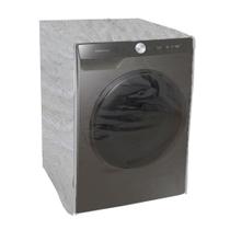 Capa Lava E Seca Samsung Wd14t 14 Kg Transparente Com Ziper Cinza