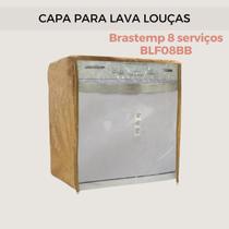 Capa lava louças brastemp 8 serv. bfl08bb transparente flex