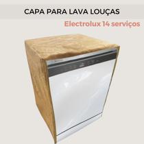 Capa lava louças electrolux 14 serviços transparente flex - Capas Flex
