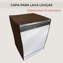 Capa lava louças electrolux 14 serviços transparente flex Capa lava louças electrolux 14 serviços transparente flex