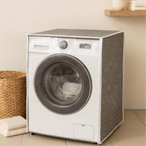 Capa Lava Seca LG Samsung Electrolux Midea 8kg 9kg 10kg 11kg Impermeável Flanelada Zíper PVC Capa Lava Seca LG Samsung Electrolux Midea 8kg 9kg 10kg 11kg Impermeável Flanelada Zíper PVC