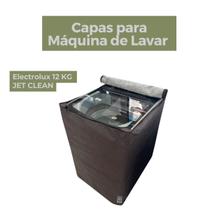 Capa lavadora electrolux 12kg turbo econ. impermeável flex