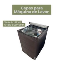 Capa lavadora electrolux 12kg turbo economia impermeável flex