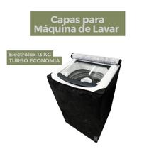 Capa lavadora electrolux 13kg turbo economia impermeável flex