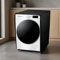 Capa Lavadora Frontal Lava E Seca Brastemp 10kg e 11kg BNO11AB BNO11AS BNC10AB Com Abertura Frontal