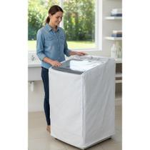 Capa Lavadora Panasonic 16kg Transparente Zíper Capa Lavadora Panasonic 16kg Transparente Zíper
