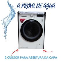 Capa lavadora roupas samsung wf106u4sawq/az 10.1kg led linda - CORTINAS_HOUSE