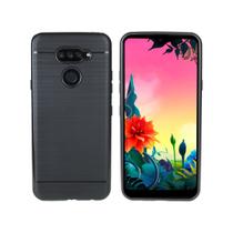Capa LG K50S X540BMW 6.5 Luxo PRETA Acabamento Perfeito - Cell In Power25 Capa LG K50S X540BMW 6.5 Luxo PRETA Acabamento Perfeito - Cell In Power25
