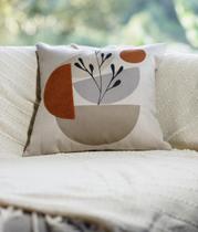 Capa Linho c/ Aplique Boucle Stella - 43x43