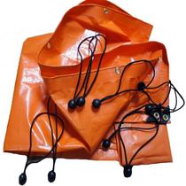 Capa lona de piscina 4x4 cobertura proteção + extensor pinos