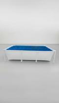 Capa Lona Piscina Retangular 2,50m X 1,70m Azul