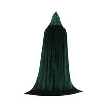 Capa Longa Medieval Com Capuz Para Adultos, Robe De Bruxaria Para Mulheres E Homens, Fantasia De