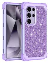 Capa LONTECT Anti-Choque para Samsung Galaxy S25 Ultra 5G - Roxa