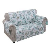 Capa Loveseat Benzara BM307081 Concha acolchoada de 262 cm