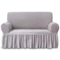 Capa Loveseat Slipcover NICEEC Grey, 1 peça de mobiliário de fácil ajuste