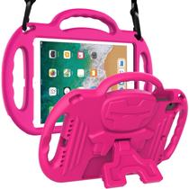 Capa LTROP Kids para iPad de 5ª e 6ª geração (2017/2018) e Air 2 rosa