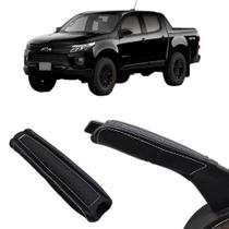 Capa Luva Alavanca do Freio de mão Chevrolet s10 Tubo Trailblazer 2012 a 2024 Capa Luva Alavanca do Freio de mão Chevrolet s10 Tubo Trailblazer 2012 a 2024