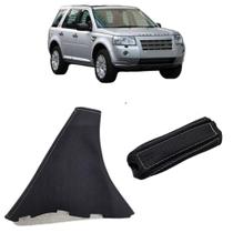 Capa Luva da Alavanca + Coifa do Freio de mão Land Rover Freelander 2 2008 a 2015