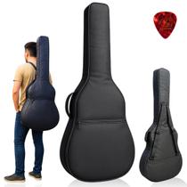 Capa Luxo Bag Estofado P/ Violao Clássico Acolchoada Espuma