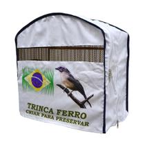 Capa Luxo de Tecido Personalizada para Gaiola de Trinca Ferro Pixarro - Horizonte