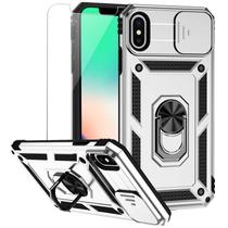 Capa M MAIKEZI para iPhone XS Max com proteção contra quedas de camada dupla Capa M MAIKEZI para iPhone XS Max com proteção contra quedas de camada dupla