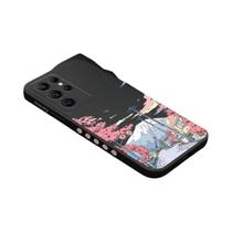 Capa Macia De Anime Com Paisagem Ao Pôr Do Sol Para Samsung Galaxy S23 Ultra S22 plus S21 A32 A52