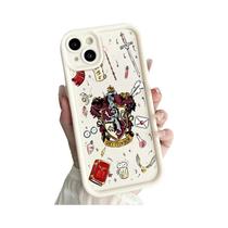 Capa Macia de Harry Potter para iPhone 15/14/13/12/11 - Design de Varinha