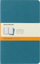 Capa macia Journal Moleskine Cahier, azul vivo, grande, 80p Capa macia Journal Moleskine Cahier, azul vivo, grande, 80p