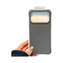 Capa Magnética À Prova De Choque Para iPhone 17-13 pro Max, Capa Protetora De Veludo Com Efeito De