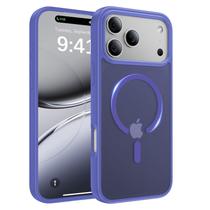 Capa magnética antiderrapante Shiiuou para iPhone 17 Pro Max azul Capa magnética antiderrapante Shiiuou para iPhone 17 Pro Max azul