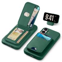 Capa Magnética com Carteira TUCCH para iPhone 16 Plus (6,7")