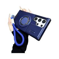 Capa Magnética com Cordão para Samsung Galaxy S25/S24/S23/S22/S21 - Ultra Resistente