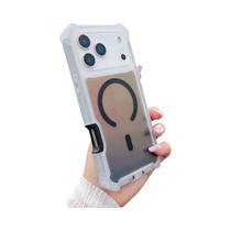 Capa Magnética Com Mudança De Cor E Efeito Laser Deslumbrante À Prova De Choque Para iPhone 17 16 15