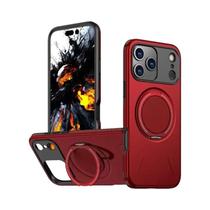 Capa Magnética Com Suporte Para iPhone 17 16E 15 14 plus 13 12 pro Max, Antichoque, Compatível Com