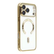 Capa Magnética Compatível com Magsafe para o iPhone 17 Pro Max Proteção Completa nas Lentes das Câmeras e Carregamento por Aproximação Brcshop Capa Magnética Compatível com Magsafe para o iPhone 17 Pro Max Proteção Completa nas Lentes das Câmeras e Carregamento por Aproximação Brcshop