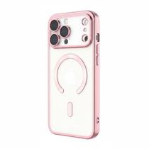 Capa Magnética Compatível com Magsafe para o iPhone 17 Pro Proteção Completa nas Lentes das Câmeras e Carregamento por Aproximação Brcshop