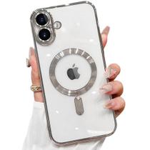 Capa Magnética Compatível com Magsafe para o iPhone 17 Proteção Completa nas Lentes das Câmeras e Carregamento por Aproximação Brcshop Capa Magnética Compatível com Magsafe para o iPhone 17 Proteção Completa nas Lentes das Câmeras e Carregamento por Aproximação Brcshop