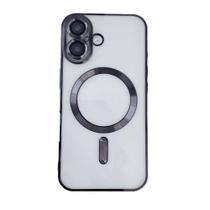 Capa Magnética Compatível com Magsafe para o iPhone 17 Proteção Completa nas Lentes das Câmeras e Carregamento por Aproximação Brcshop